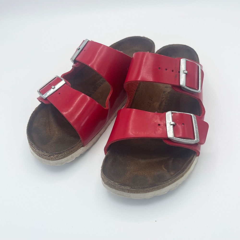Birkenstock Red Patent Arizona 40